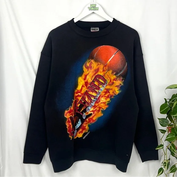 Vintage 1994 Hot Hand Basketball Sweatshirt - Picture 1 of 7